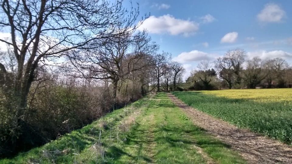 Public footpaths - just round the corner