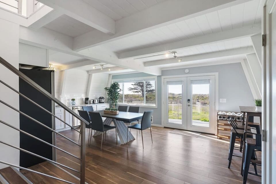 A view of the main entrance from inside the 3-bedroom unit.