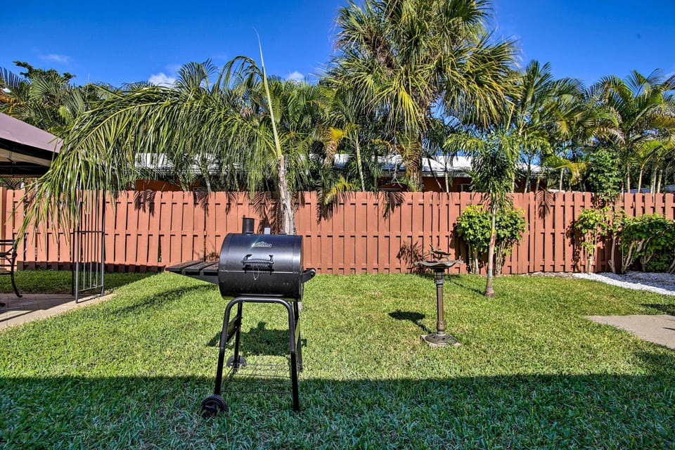 Buy some charcoal and fire up the grill in the backyard!