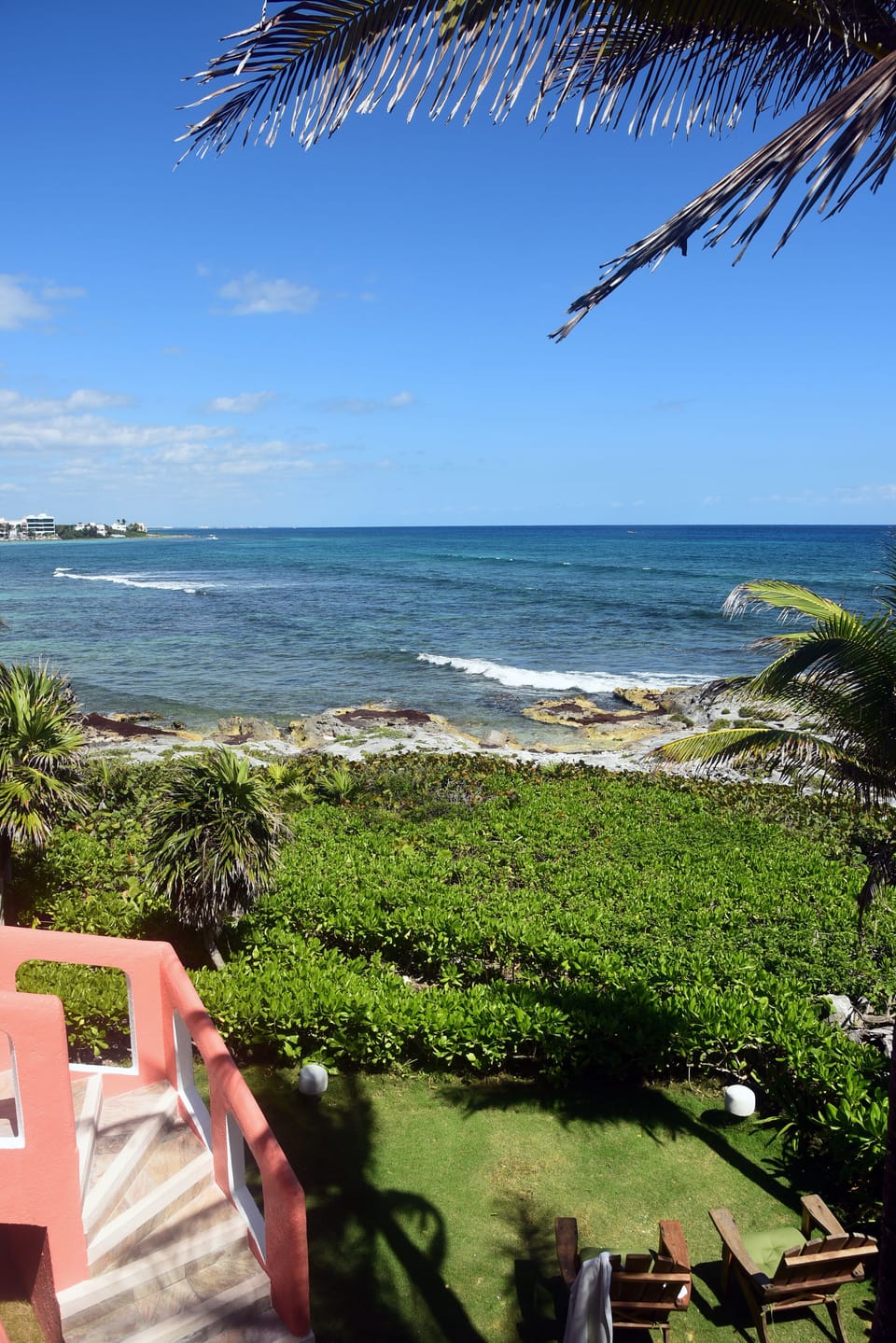 Ocean view and access to the ocean for swimming