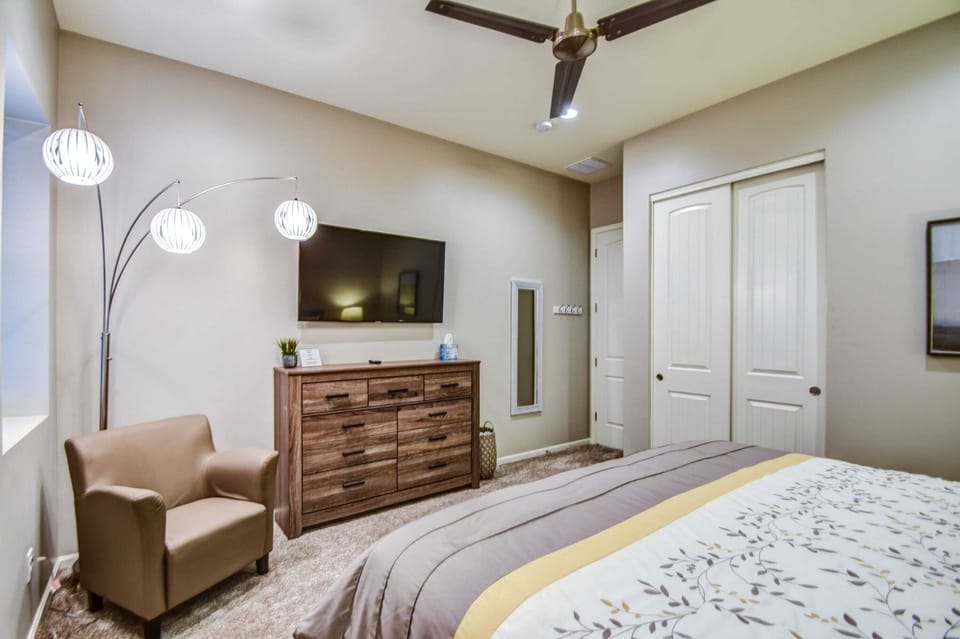 #3 Also Features the perfect reading chair and a flat-screen TV!