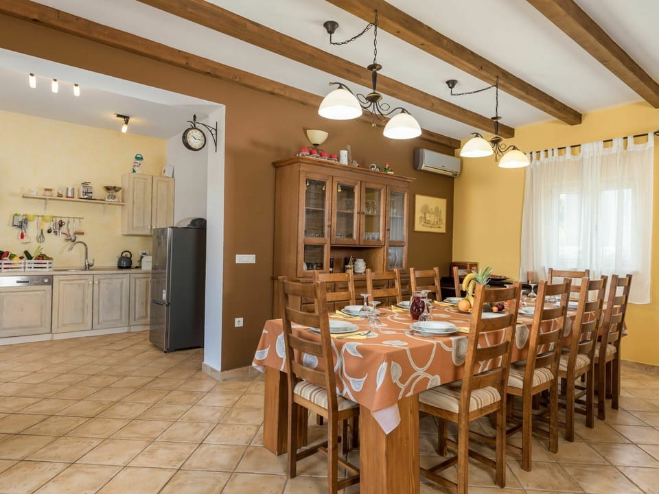Table, Furniture, Property, Cabinetry, Wood, Chair, Lighting, Interior Design, Floor, Flooring