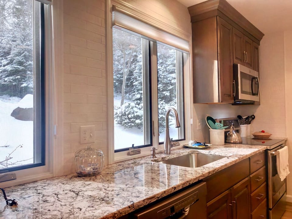 Beautifuls views from the kitchen