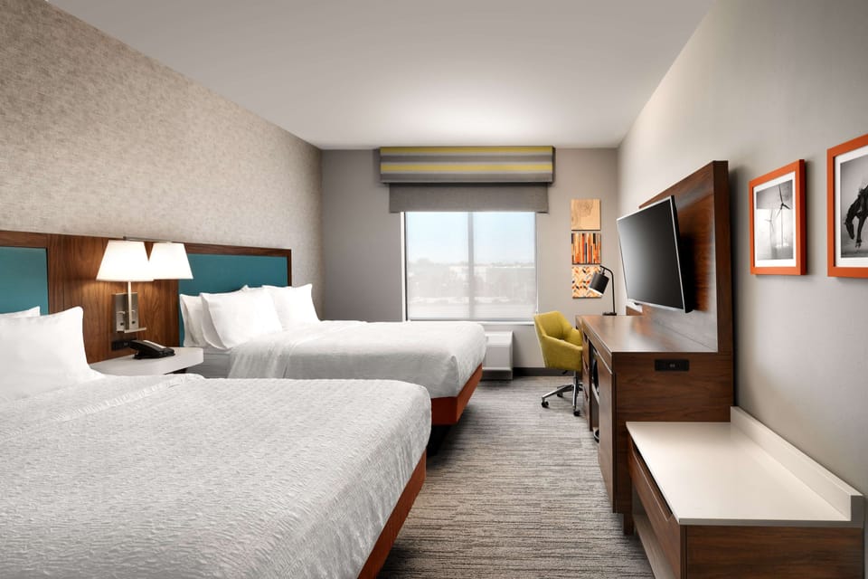 Room, 2 Queen Beds, Refrigerator & Microwave | In-room safe, free WiFi