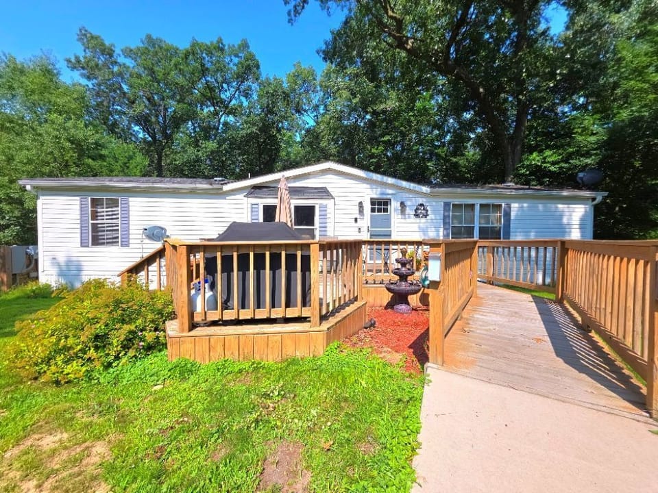 Deck and House entry