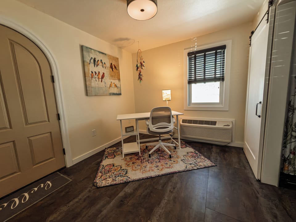 Standard Apartment, 1 Queen Bed, Accessible, Non Smoking (One Bedroom Bungalow) | Living area | 65-inch flat-screen TV with cable channels, TV