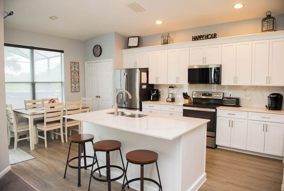 Renovated kitchen