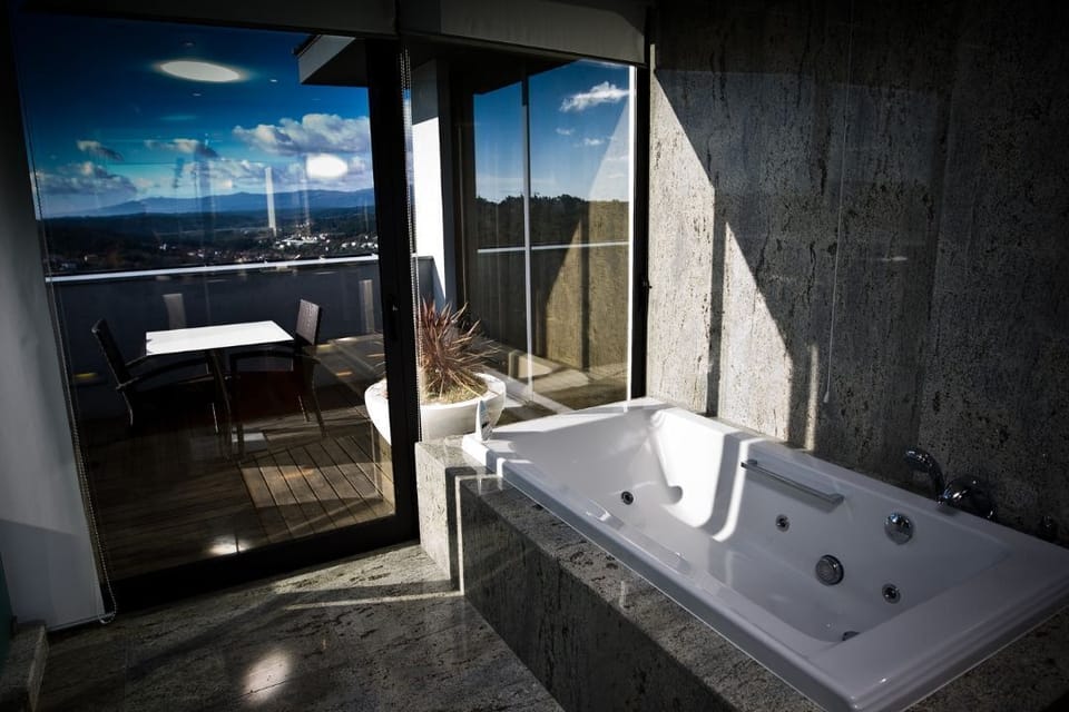 Penthouse | Bathroom | Hair dryer, bathrobes, slippers, towels