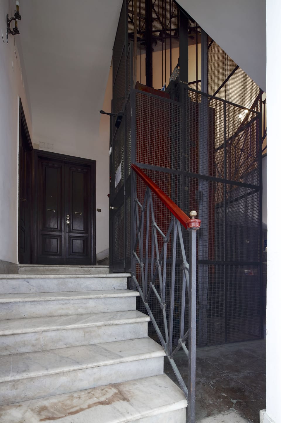 Interior entrance
