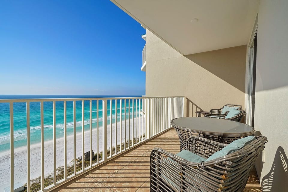 Majestic Sun 1001B - Miramar Beach - Balcony & Gulf View