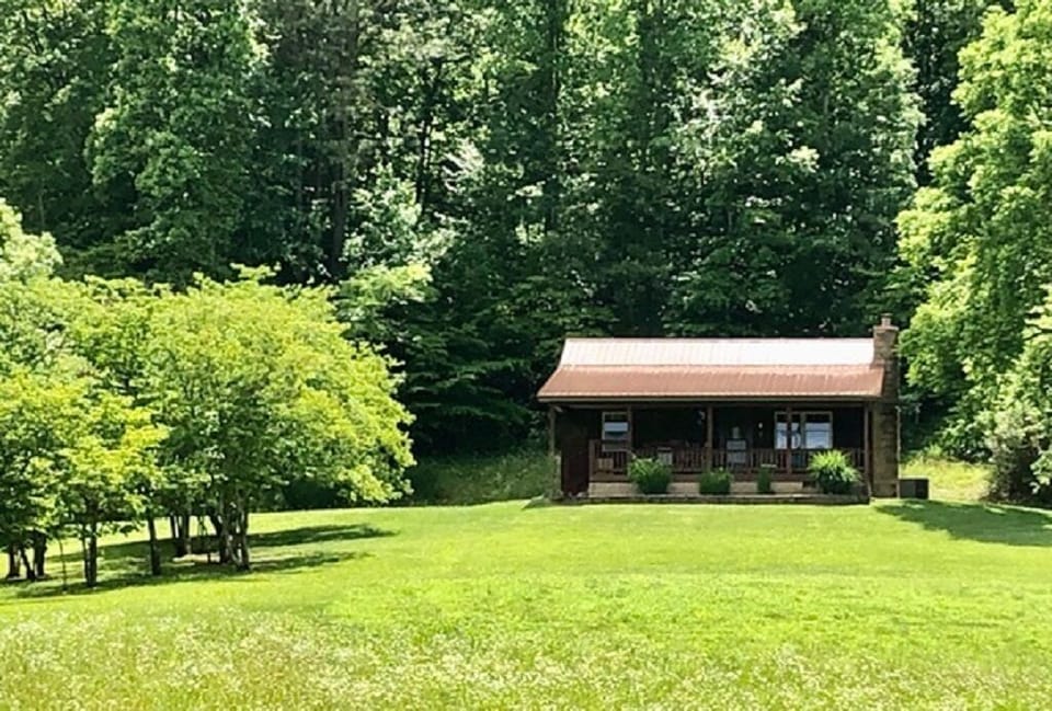 front view of cabin