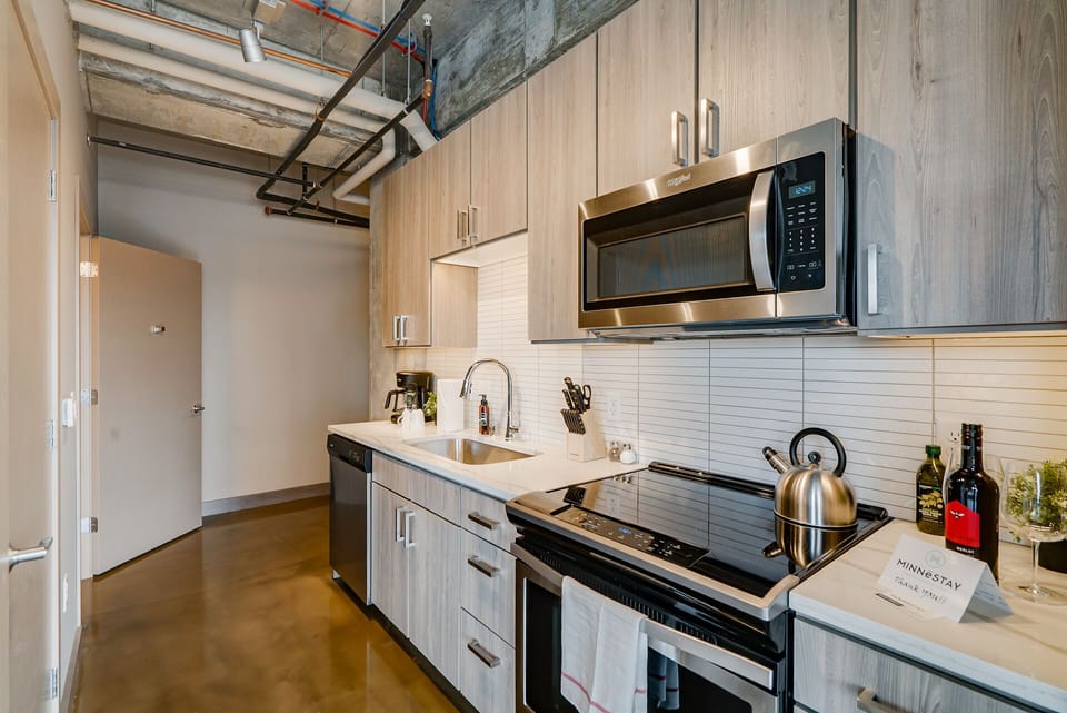 Fully equipped kitchen