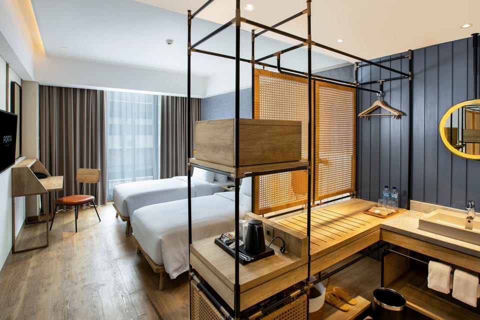 In-room safe, desk, soundproofing, iron/ironing board