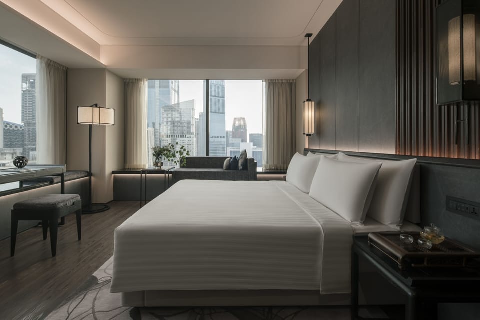 Minibar (free items), in-room safe, blackout drapes, iron/ironing board
