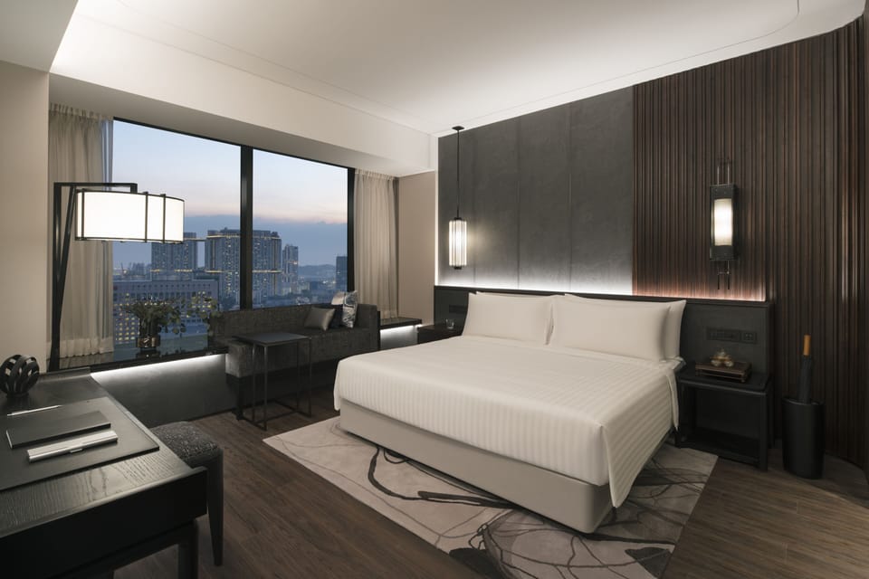 Minibar (free items), in-room safe, blackout drapes, iron/ironing board