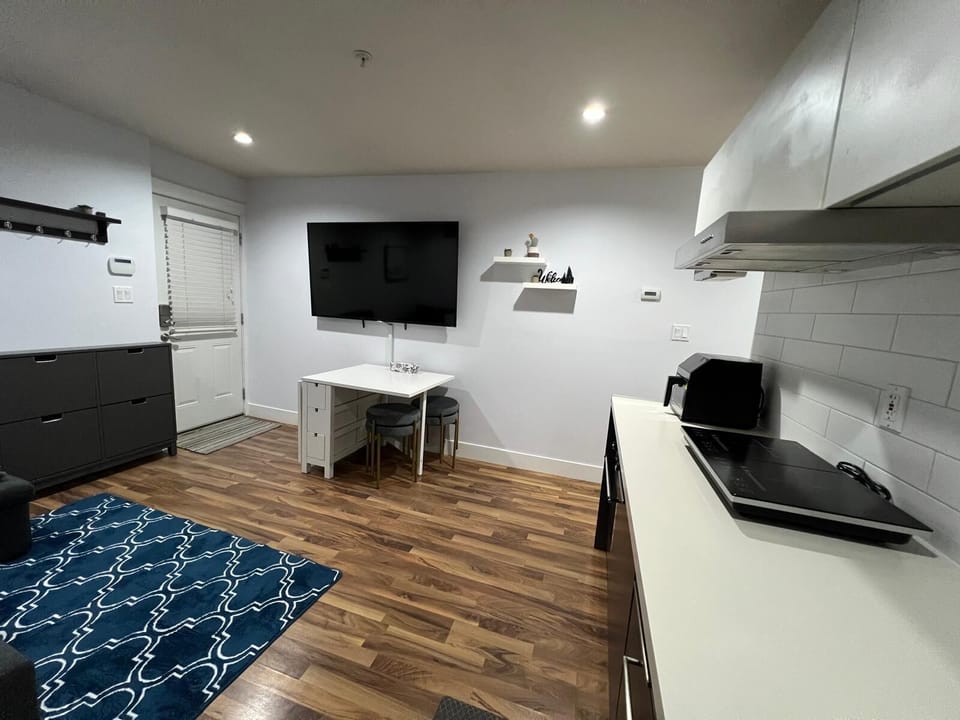 Dinning area 65" smart TV