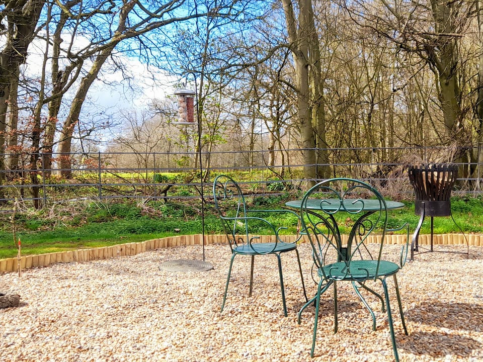 More outdoor seating over looking Sewerby Woods | WoodlandsBridlington Links, Sewerby, near Bridlington