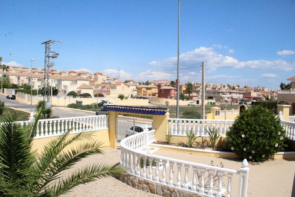 Front garden of the house with beautiful views