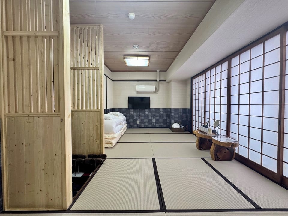SP34 - Japanese-Style Room, No Toilet or Bathroom, Non Smoking | WiFi (free), bed sheets