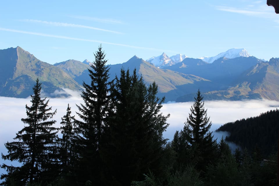 Arc 1800 Roselend 3 rooms, calm, standing, swimming pool, ski-in ski-out Apartment in Landry