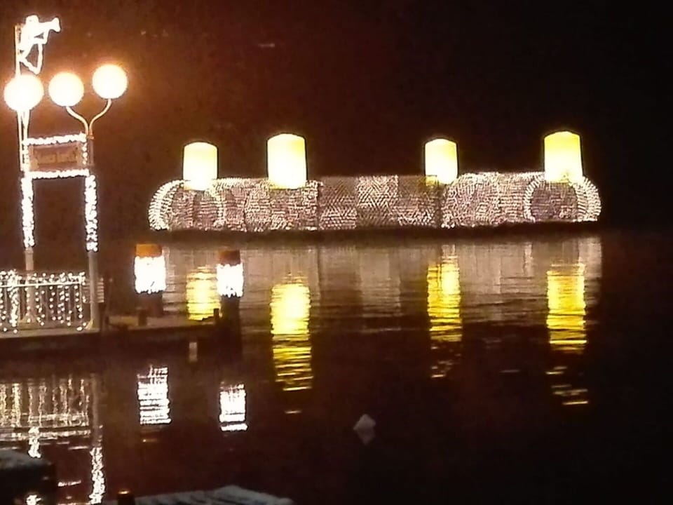 Water, Light, Street Light, Building, Architecture, Electricity, Lake, Midnight, City, Tints And Shades