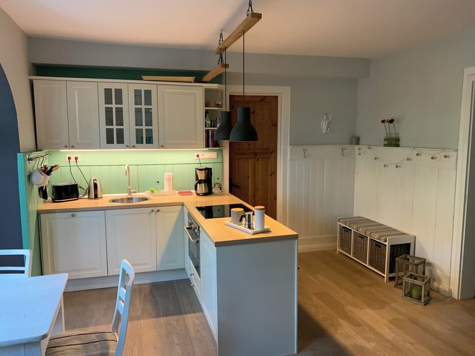 Condo, Garden View (incl. EUR 60 Cleaning fee) | Private kitchen | Full-size fridge, microwave, oven, stovetop