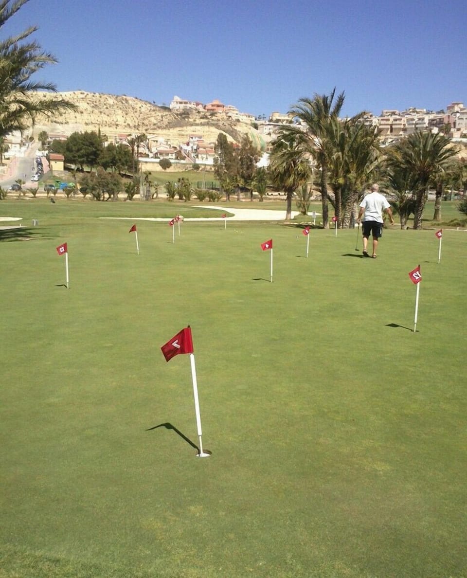 Plenty of golf courses in the area.