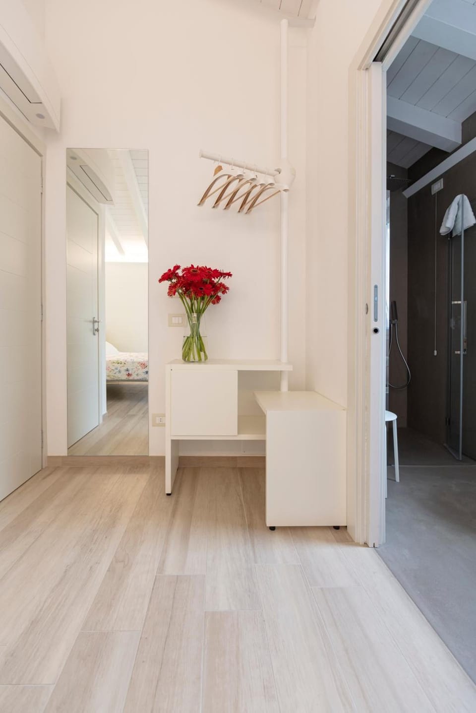 Deluxe Room, Terrace, Garden Area | Minibar, in-room safe, desk, laptop workspace