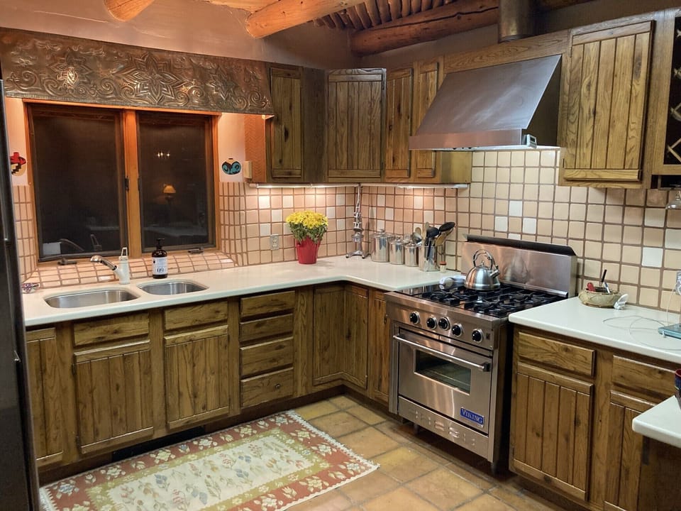 Viking gas range