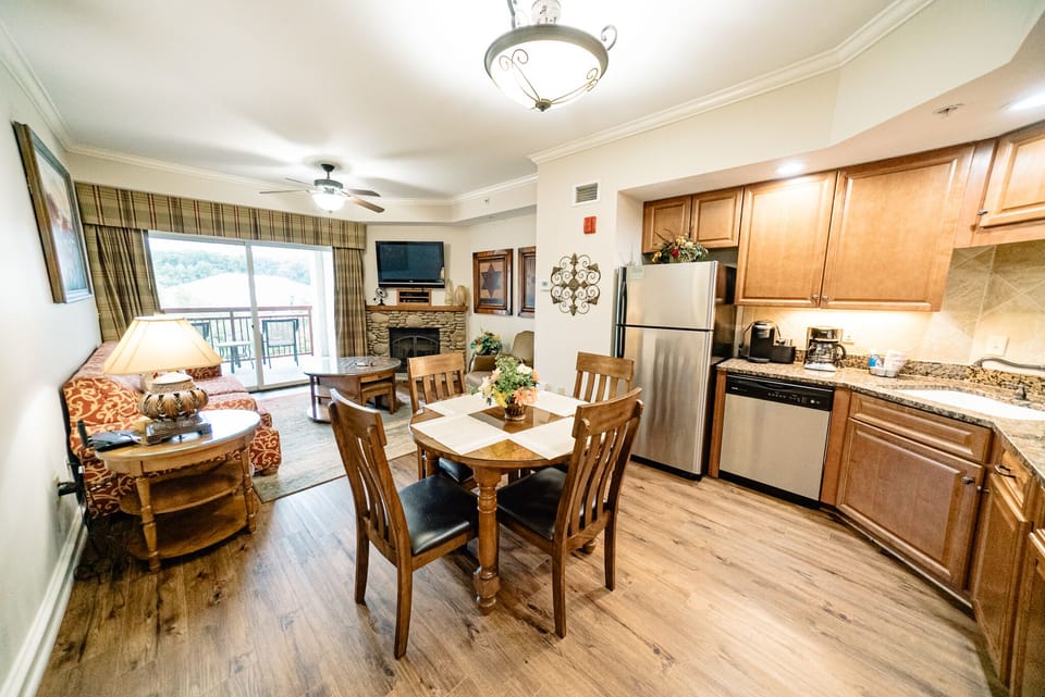 Open Kitchen & Living Room