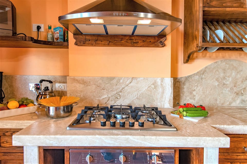 Apartment, 2 Bedrooms, Smoking, Pool Access | Private kitchen | Microwave, oven, stovetop, espresso maker