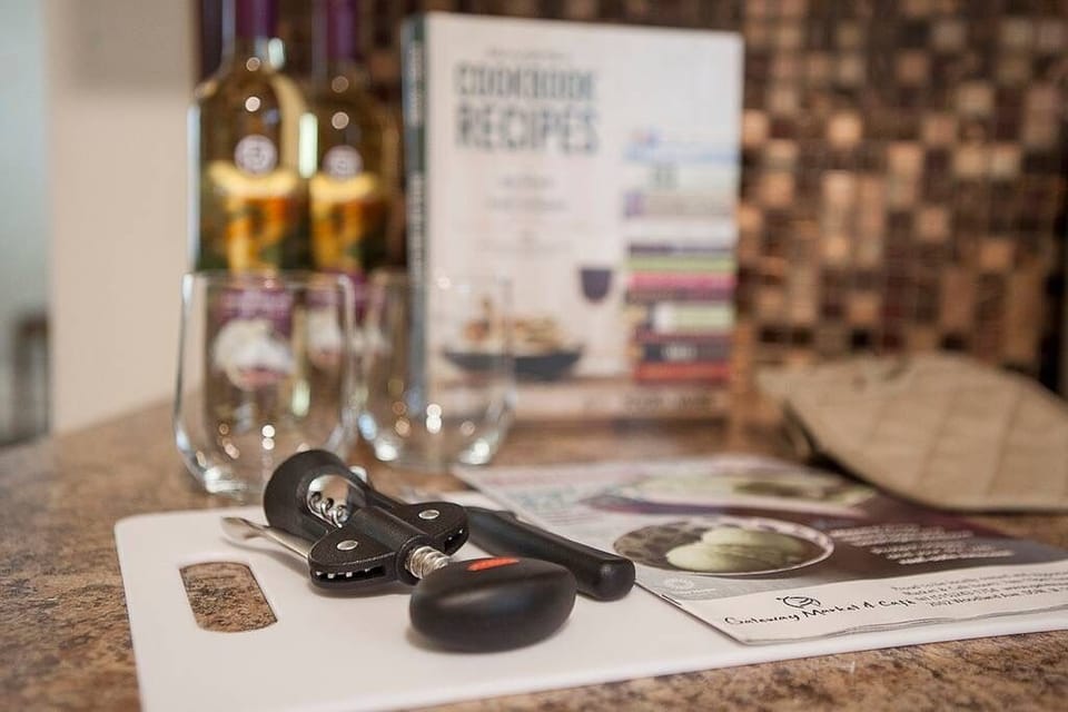 All the kitchen appliances and accoutrements you might need.