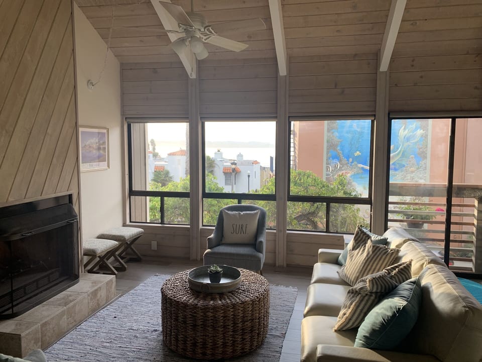 Living room with a view.