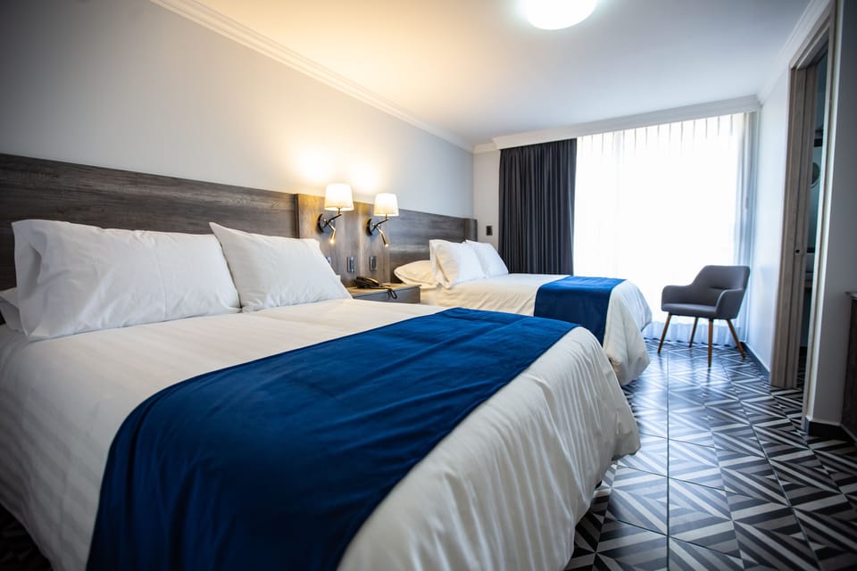 Family Double Room, 2 Double Beds (Premium) | Iron/ironing board, free WiFi, bed sheets