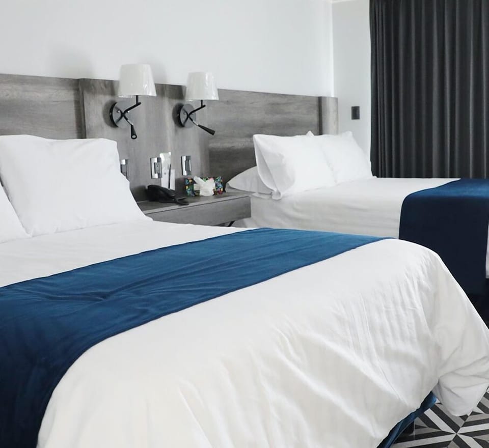 Family Double Room, 2 Double Beds (Premium) | Iron/ironing board, free WiFi, bed sheets