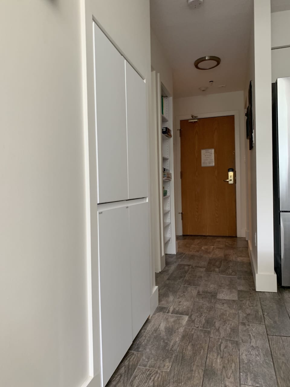 Kitchen pantry & recycling centre.  Post COVID  essentials will be provided