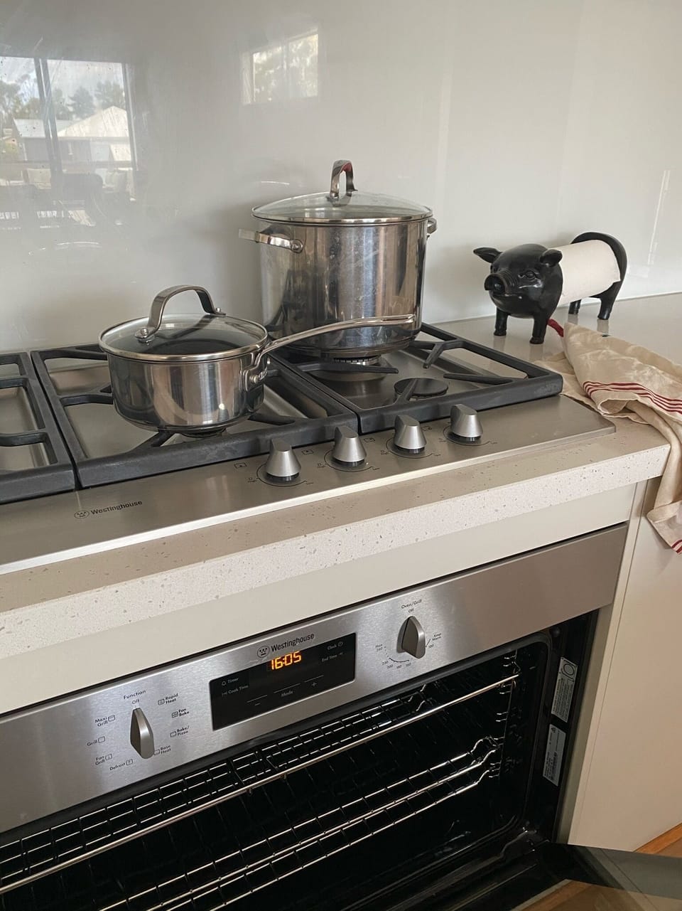 Gas hob/Electric oven
