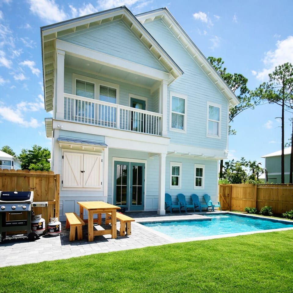 Sandy Stroll Pool Patio