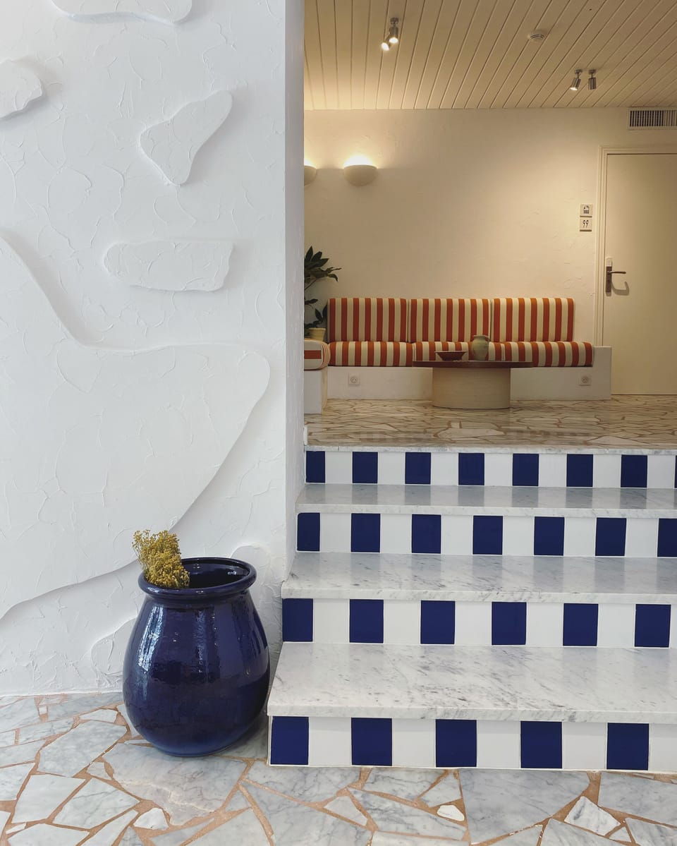 Lobby sitting area