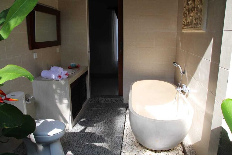 Deluxe Double or Twin Room | Bathroom | Shower, towels, soap, shampoo