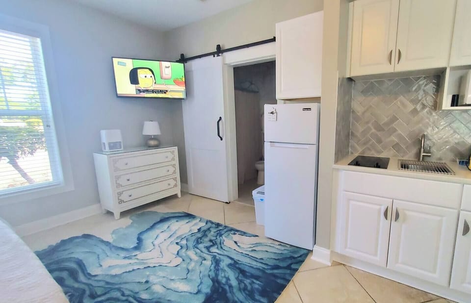 Larger Fridge/Freezer added 2023