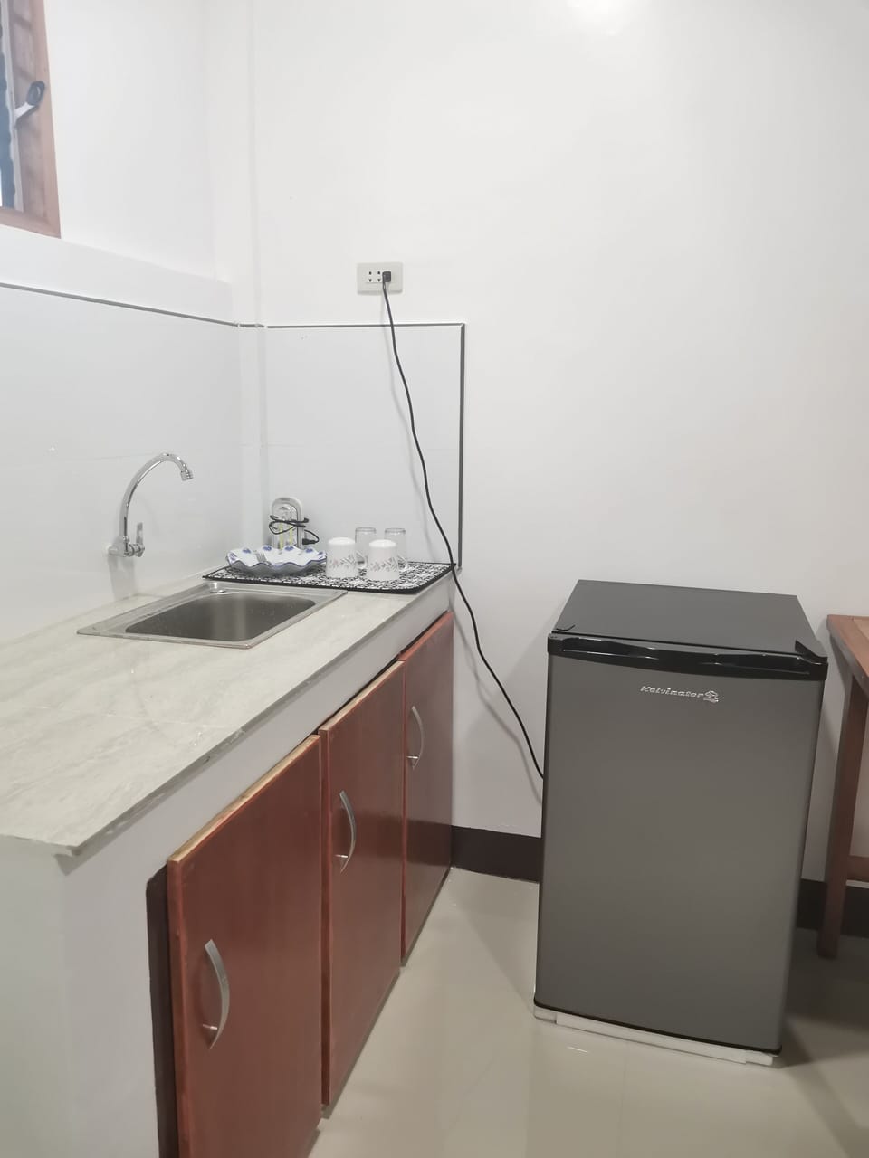 Apartment C | Private kitchen | Fridge, dishwasher, electric kettle, freezer