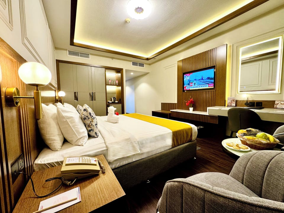 Deluxe Double or Twin Room | Premium bedding, minibar, in-room safe, individually decorated