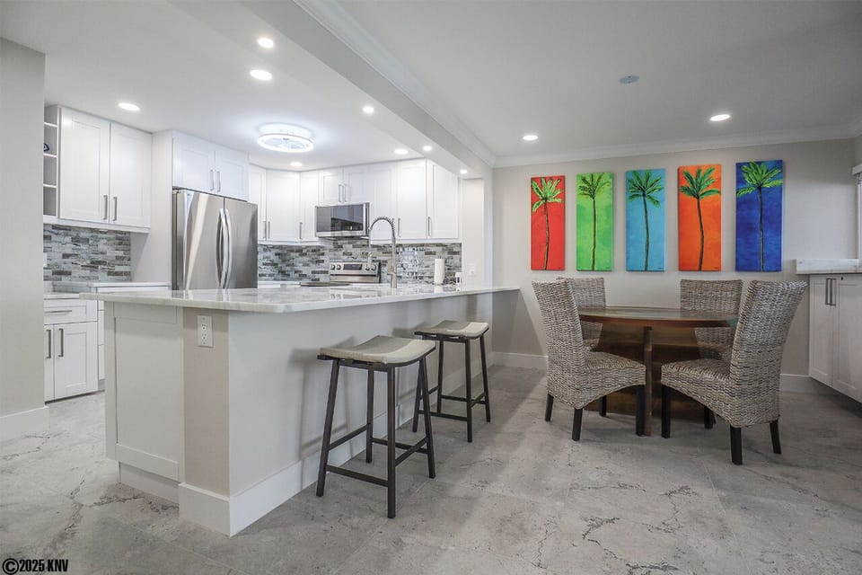 Living Space has been thoughtfully planned and decorated to offer guests a wonderful vacation experience