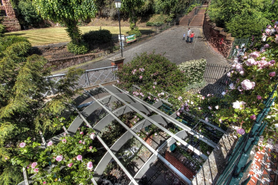 View from roof terrace towards St Johns' Church