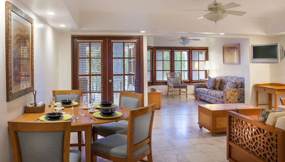 Condo, 1 Bedroom | Living area | Flat-screen TV, DVD player