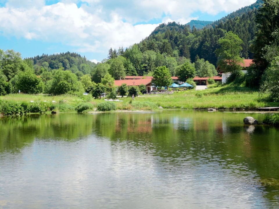 Water, Sky, Cloud, Plant, Mountain, Tree, Natural Landscape, Lake, Highland, Land Lot