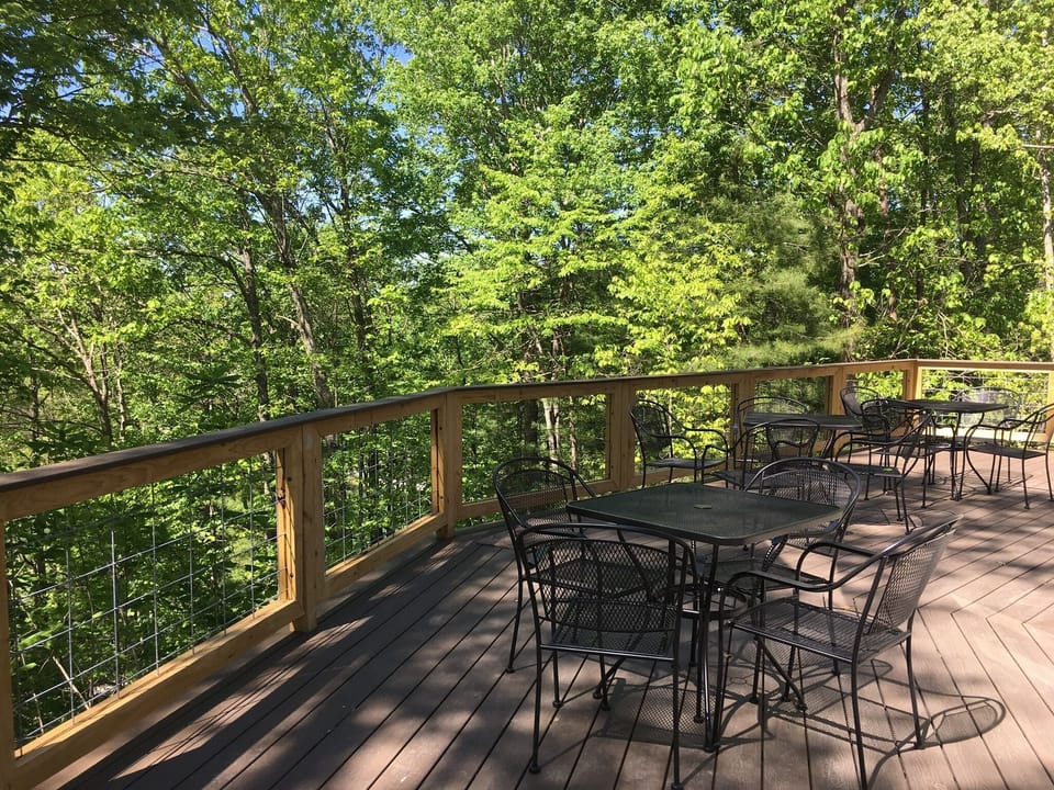Upper Deck (great for evening dining)
