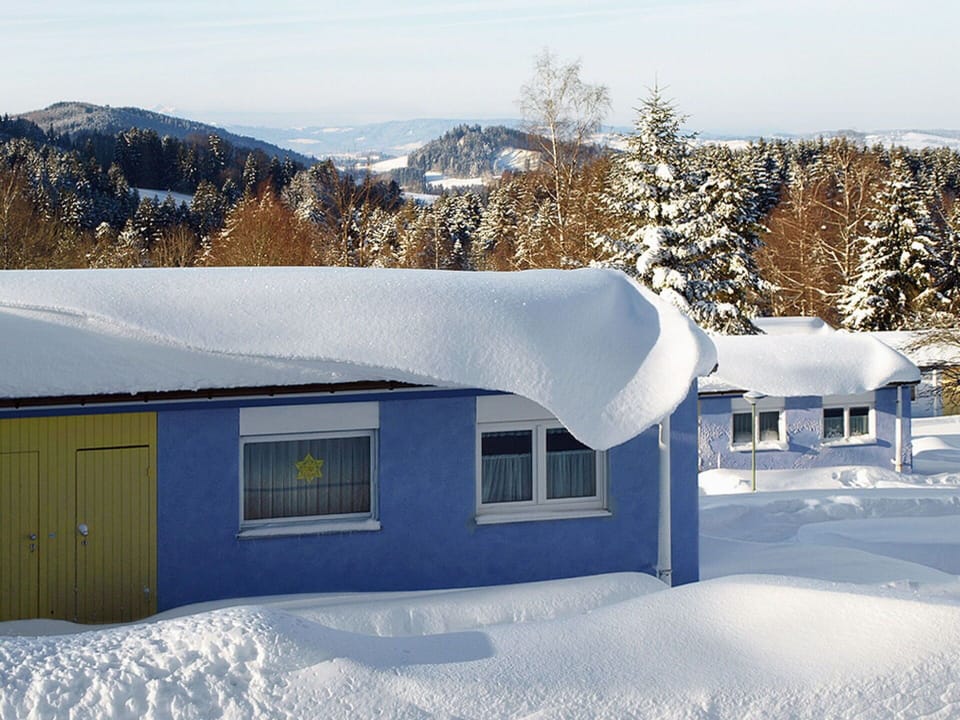 Snow, Winter, Home, Property, House, Freezing, Roof, Sky, Real Estate, Tree