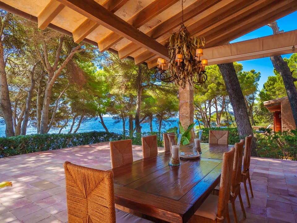 Table, Plant, Property, Furniture, Nature, Wood, Chair, Lighting, Outdoor Furniture, Interior Design